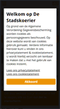 Mobile Screenshot of destadskoerier.nl